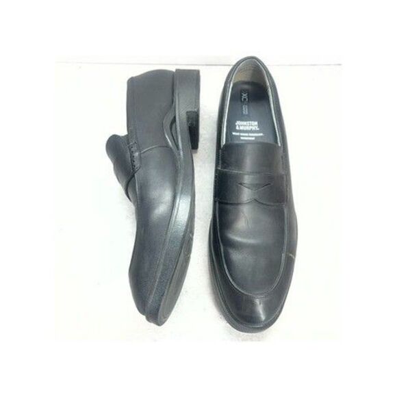 Johnston & Murphy XC4 Maddox Waterproof Black Leather Penny Loafers Mens 13M main image 9